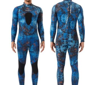 1.5mm Neopreen Duikpak Heren Camouflage Full Body voor Speervissen, Snorkelen en Zwemmen