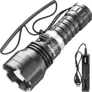 10000 Lumen Duiklamp - Professionele Waterdichte Zaklamp voor Onderwater gebruik IPX8