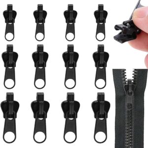 12-delige afneembare ritsvervanger, ideaal voor kleding en dekbedden, duurzame ritsen en reparatieaccessoires