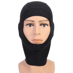 1mm/3mm Scuba Snorkel Wetsuit Hood, Neoprene Surf Divers Hat Dive Wetsuit Hood