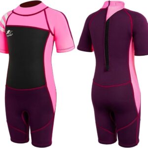 2.5mm Kinder Neopreen Duikpak Kort Voor Jongens & Meisjes | UV-Bescherming
