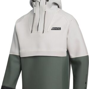 2023 Mystic Heren Fury Neopreen Hoodie 3/2mm - Donker Oli XXL