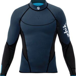2023 Zhik Microfleece V 1mm Neopreen Top Met Lange Mouwen Navy DTTP052 M