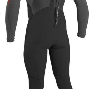 2024 O'Neill Youth Epic 4/3mm Rug Ritssluiting Gbs Wetsuit - Gra