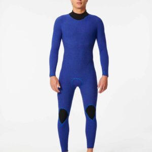 2024 Rip Curl Heren E-Bomb 5/3mm Rug Ritssluiting Wetsuit - Bla