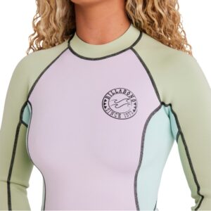 2025 Billabong Dames Spring Fever Natural 2mm Lange Mouwen Lentepak We