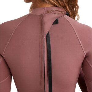 2025 Billabong Dames Spring Fever Natural 2mm Lange Mouwen Rug Ritsslu