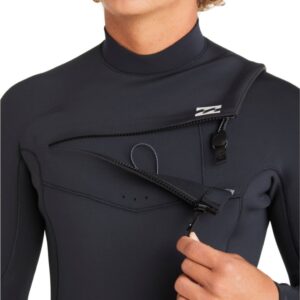 2025 Billabong Heren Absolute Natural 5/4mm Borst Ritssluiting Wetsuit