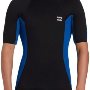 2025 Billabong Heren Foil 2mm Rug Ritssluiting Shorty Wetsuit ABYW5001