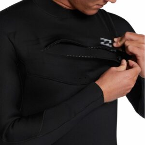 2025 Billabong Heren Foil 4/3mm Borst Ritssluiting Wetsuit
