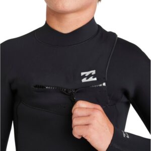 2025 Billabong Junior Foil 4/3mm Borst Ritssluiting Wetsuit