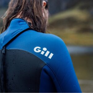 2025 Gill Heren Pursuit 4/3mm Gbs Rug Ritssluiting Wetsuit - Atla