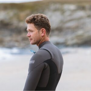 2025 Gul Heren Yulex Flexor 5/4mm Borst Ritssluiting Wetsuit FX1221-BK