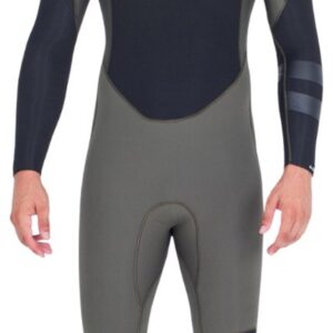 2025 Hurley Heren Advant 4/3mm Borst Ritssluiting Wetsuit -