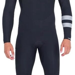 2025 Hurley Heren Advant 4/3mm Borst Ritssluiting Wetsuit -