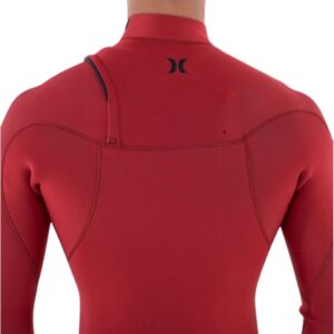 2025 Hurley Heren Air 4/3mm Borst Ritssluiting Wetsuit - Am