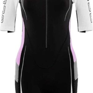 2025 Huub Dames Anemoi 2 Sub22 Trisuit Anewsub22flbw - Zwart/wit/aqua