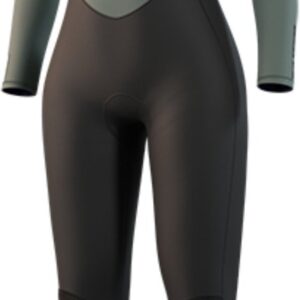 2025 Mystic Dames Star 3/2mm Rug Ritssluiting Wetsuit - D