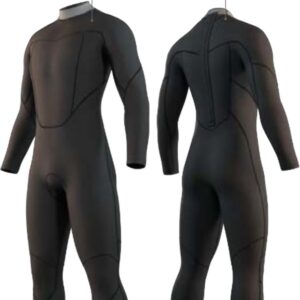 2025 Mystic Heren Brand 3/2mm Rug Ritssluiting Wetsuit -