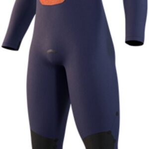 2025 Mystic Heren Star 4/3mm Rug Ritssluiting Wetsuit - B