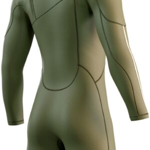 2025 Mystic Heren The One 3/2mm Longarm Ritssluiting-vrij Shorty Wetsu