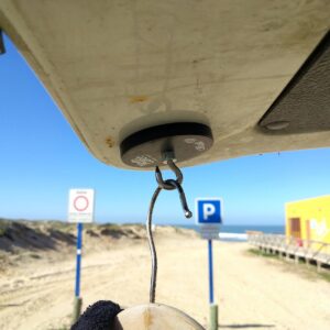 2025 Northcore "hook Up" Magnetische Wetsuit Hanger Noco82 - Zwart