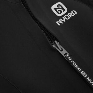 2025 Nyord Dames Furno 3/2mm Rug Ritssluiting Gbs Wetsuit - B