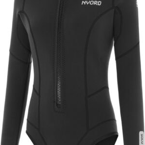 2025 Nyord Dames Solu Yulex 2/2mm Lange Mouwen Voorkant Ritssluiting S