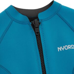 2025 Nyord Dames Solu Yulex 2/2mm Lange Mouwen Voorkant Ritssluiting S