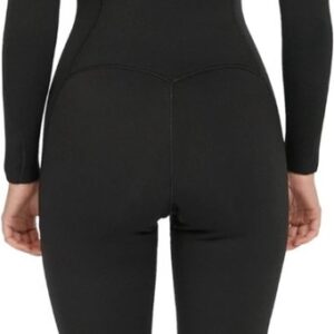 2025 O'Neill Dames Epic 5/4mm Borst Ritssluiting Wetsuit - Black