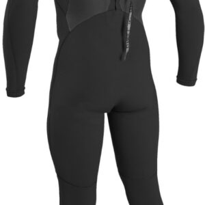 2025 O'Neill Heren Epic 3/2mm Rug Ritssluiting Wetsuit - Black /