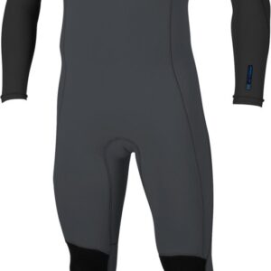 2025 O'Neill Heren Hammer 3/2mm Borst Ritssluiting Wetsuit - Grap