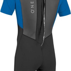 2025 O'Neill Heren Reactor II 2mm Rug Ritssluiting Shorty Wetsuit