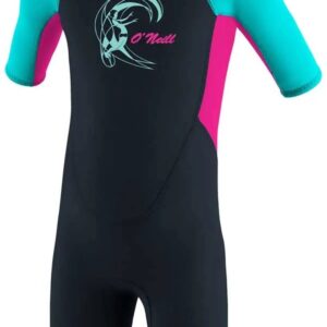 2025 O'Neill Peuter Reactor-2 2mm Rug Ritssluiting Shorty Wetsuit 4867