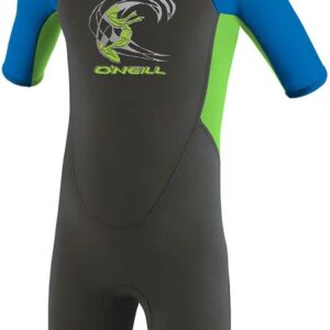 2025 O'Neill Peuter Reactor 2mm Rug Ritssluiting Shorty Wetsuit -
