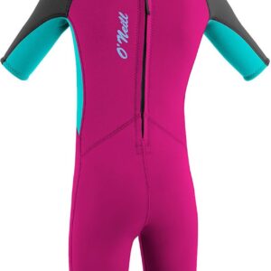 2025 O'Neill Peuter Reactor 2mm Rug Ritssluiting Shorty Wetsuit