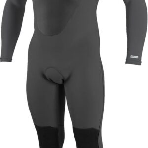 2025 O'Neill Youth Epic 5/4mm Rug Ritssluiting Wetsuit - Black /