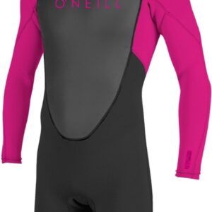 2025 O'Neill Youth Reactor II 2mm Lange Mouwen Rug Ritssluiting Shorty
