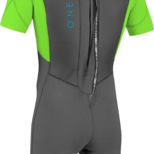2025 O'Neill Youth Reactor II 2mm Rug Ritssluiting Shorty Wetsuit