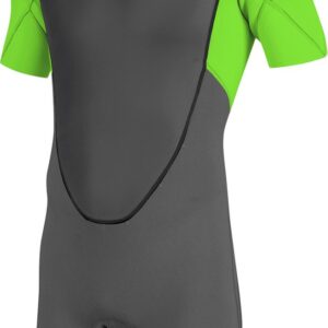 2025 O'Neill Youth Reactor II 2mm Rug Ritssluiting Shorty Wetsuit
