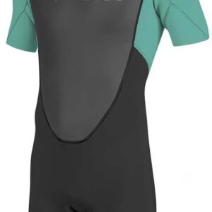 2025 O'Neill Youth Reactor II 2mm Rug Ritssluiting Shorty Wetsuit