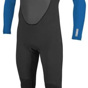 2025 O'Neill Youth Reactor II 3/2mm Rug Ritssluiting Wetsuit - Bl