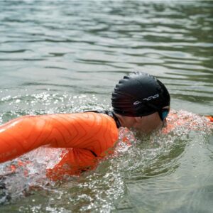 2025 Orca Heren Vitalis Hi-Vis Rug Ritssluiting Open Water Swim Wetsui