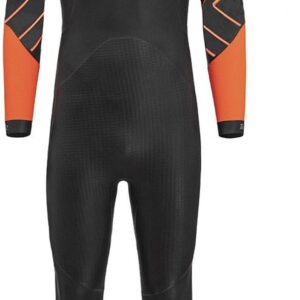 2025 Orca Heren Zeal Hi-Vis Rug Ritssluiting Open Water Swim Wetsuit N