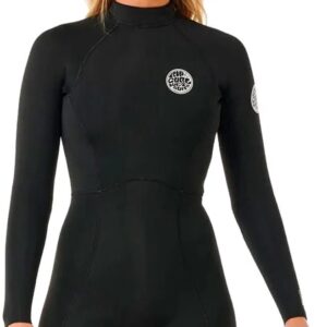 2025 Rip Curl Dames G-Bomb 2mm Lange Mouwen Rug Ritssluiting Lentepak