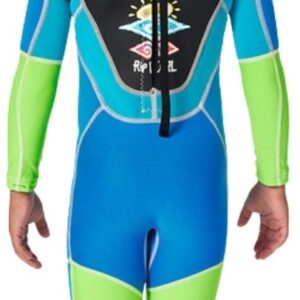 2025 Rip Curl Groms Omega 1.5mm Rug Ritssluiting Easy On / Off Wetsuit