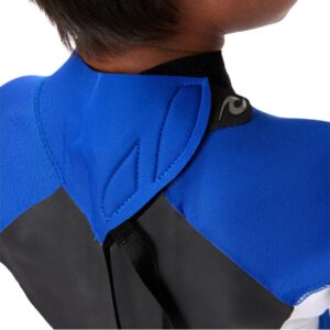 2025 Rip Curl Groms Omega 3/2mm Rug Ritssluiting Westuit - Blue