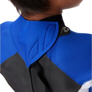 2025 Rip Curl Groms Omega 4/3mm Rug Ritssluiting Wetsuit - Blue