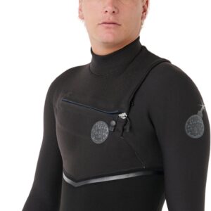 2025 Rip Curl Heren E-Bomb 4/3mm Borst Ritssluiting Wetsuit - B