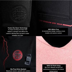 2025 Rip Curl Heren Flashbomb Fusion 3/2mm Ritssluiting-vrij Wetsuit 1